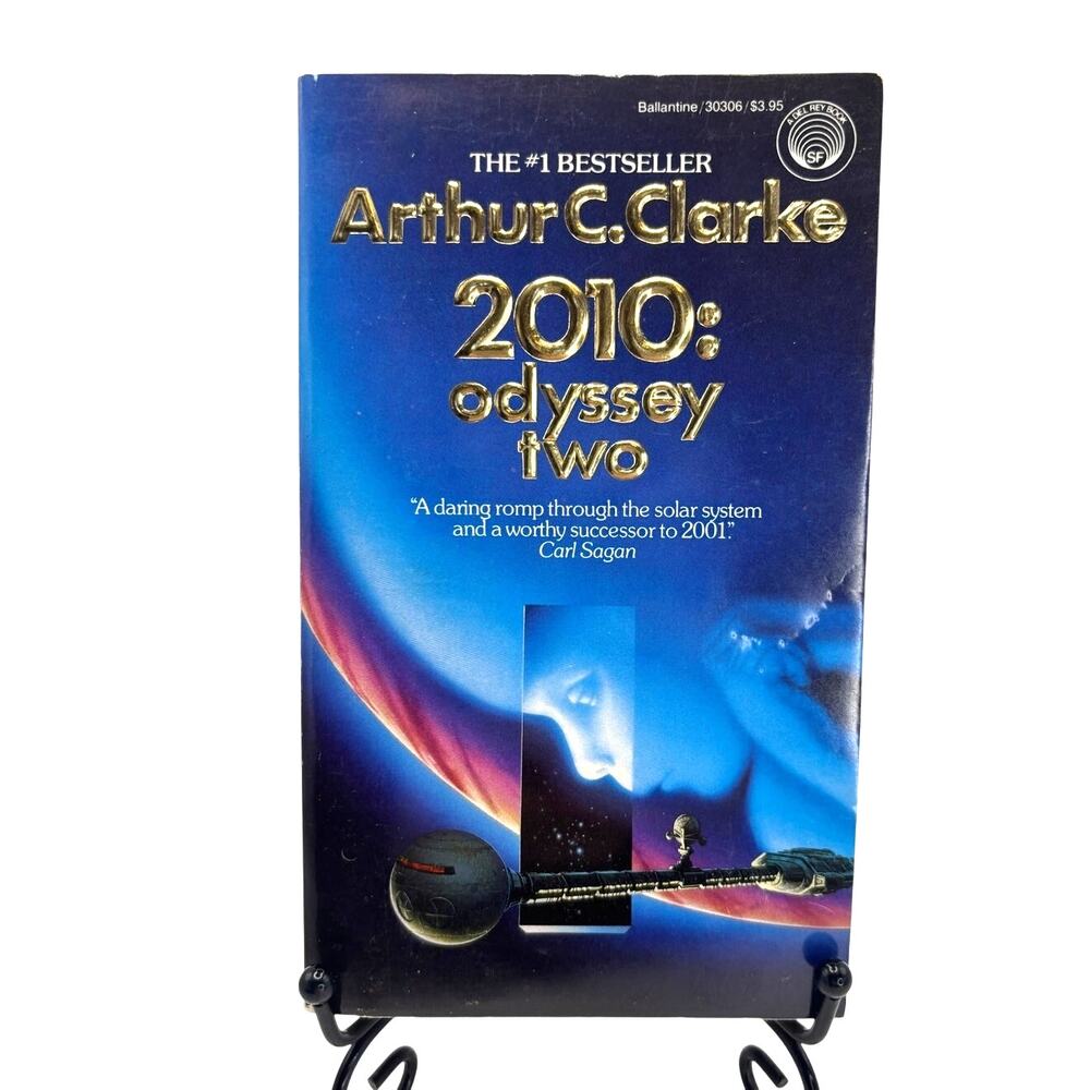 Vintage 1984 Early Edition Arthur C. Clarke Book, 2010: Odyssey Two, PB